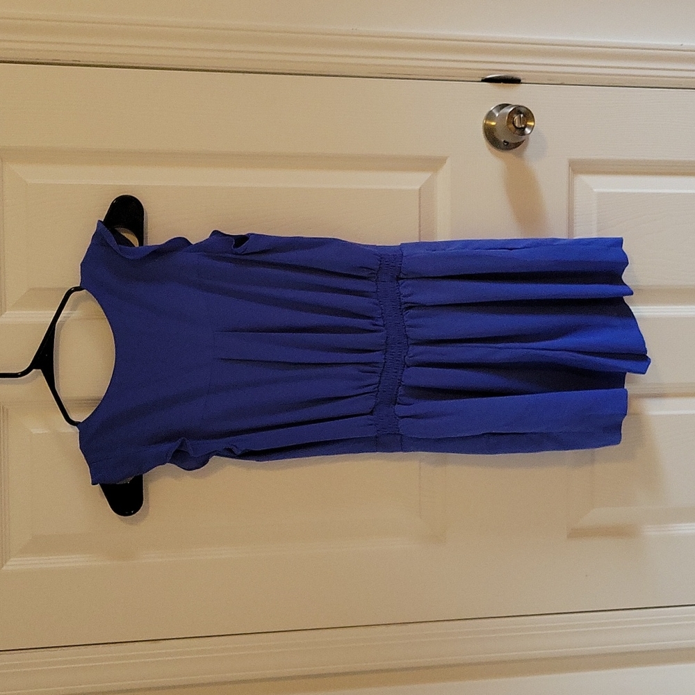 Express Blue Ruffle Romper, Size 0 - Picture 2 of 5